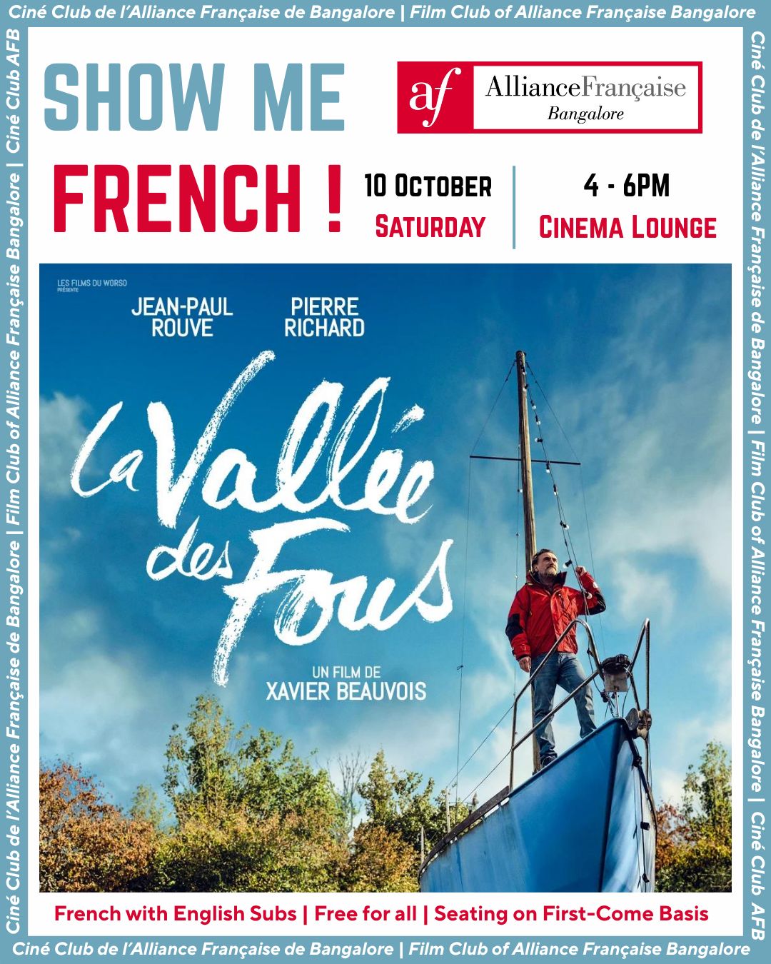 SHOW ME FRENCH! – La Vallée des fous screening