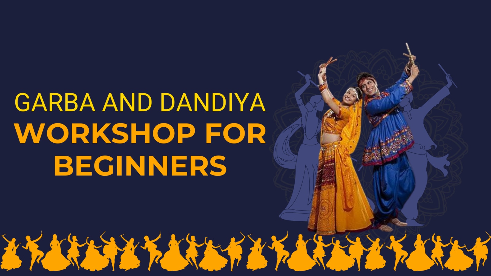 NYDC Garba and Dandiya Workshop for Beginners