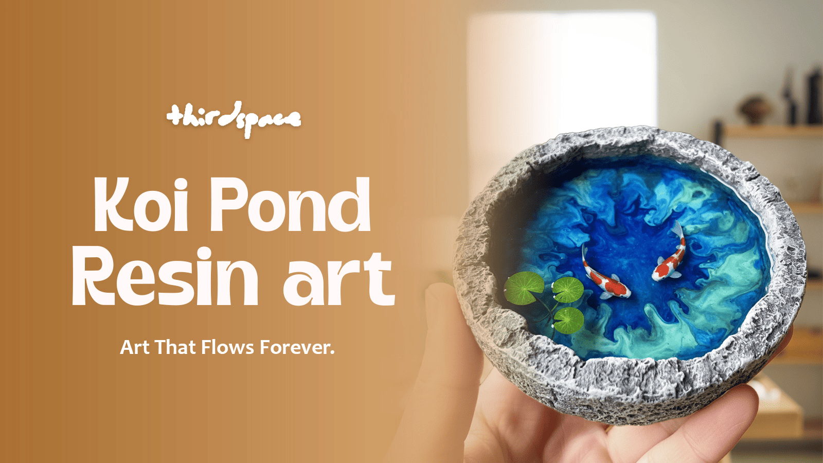 Koi Pond Resin