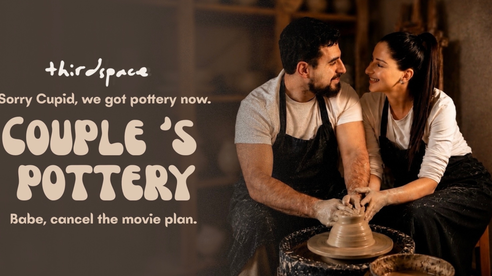 Couple Pottery Workshop
