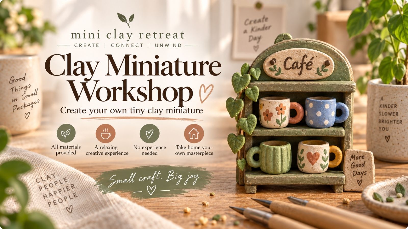Clay Miniature Workshop