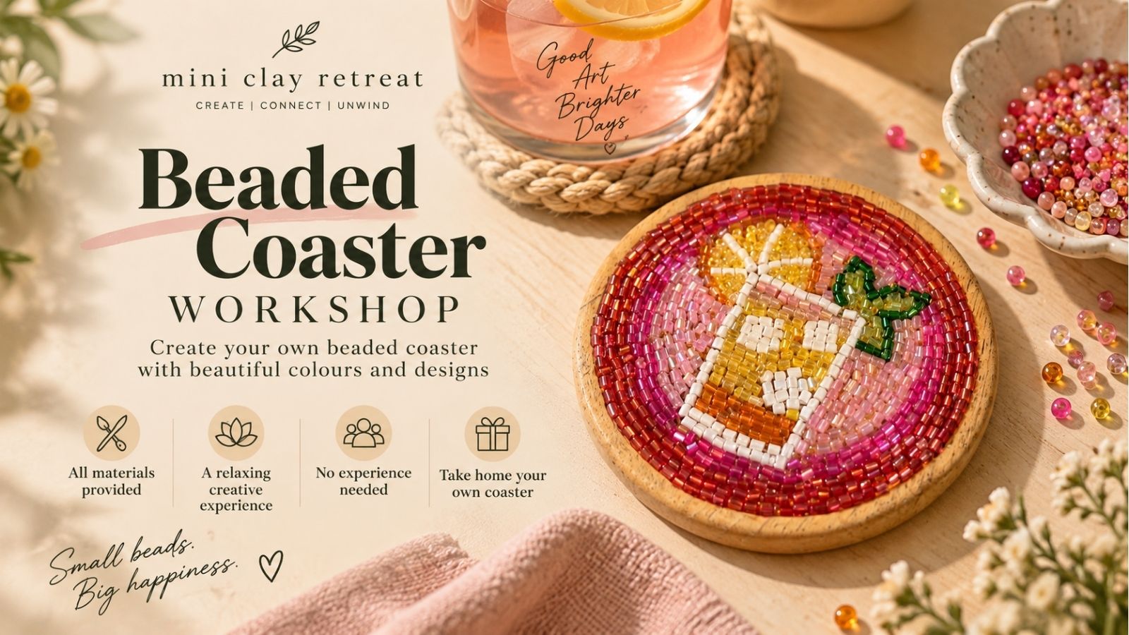 Beaded Coaster Workshop